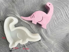 Molde silicona dinosaurio cuello largo 